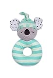 Product Image of the Apple Park Organic Farm Buddies - Kozy Koala Teething Rattle, Baby Toy for...