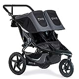 Product Image of the BOB Gear Revolution Flex 3.0 Duallie Double Jogging Stroller, Graphite Black