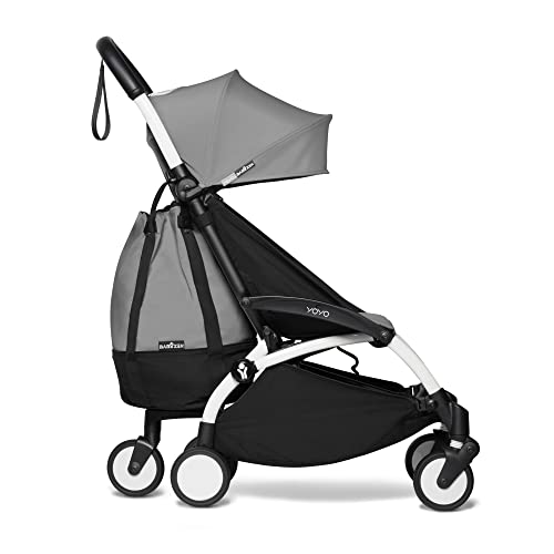 Product Image of the BABYZEN YOYO2 Stroller + YOYO Bag - Includes White Frame, Grey Seat Cushion,...