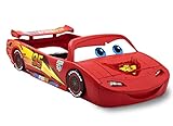 Product Image of the Delta Children Disney/Pixar Cars Lightning McQueen Toddler-To-Twin Bed with Toy...