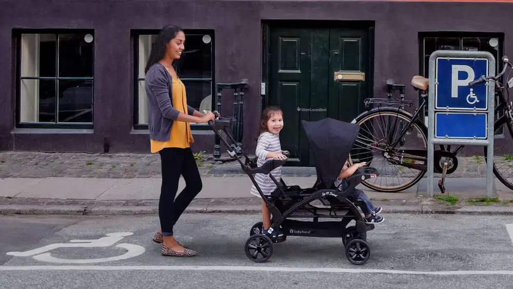 Photo of the Baby Trend Sit N Stand Double Stroller