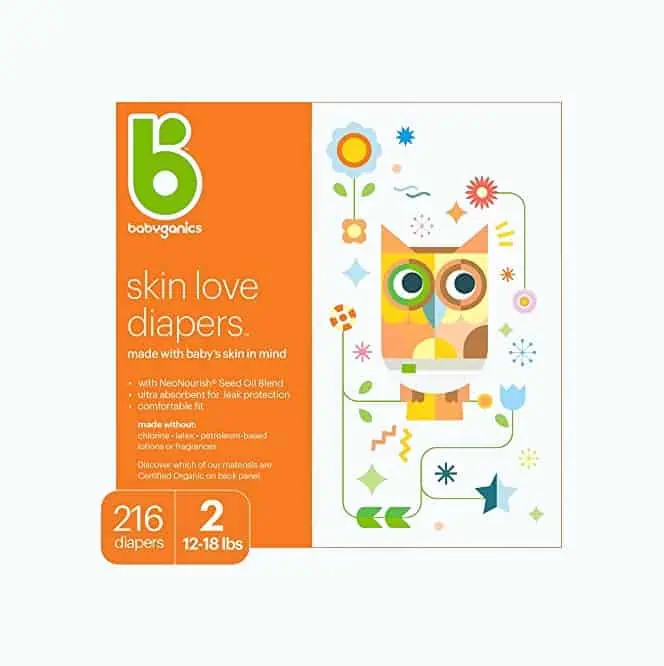 Product Image of the Babyganics: Ultra-Absorbent Skin Love Diapers