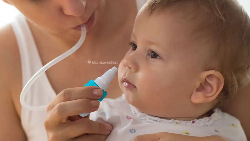 Photo of the Bubzi Co Baby Nasal Aspirator