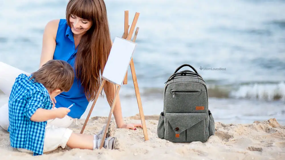 Photo of the HapTim Travel Diaper Bag Backpack