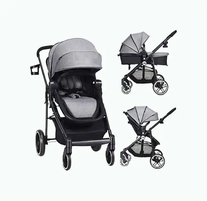 Product Image of the Infans 2-in-1 Baby Stroller