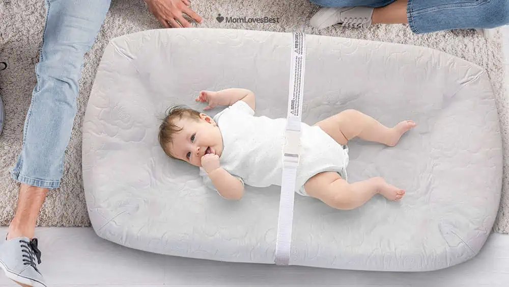 Photo of the LA Baby 4-Sided Changing Pad