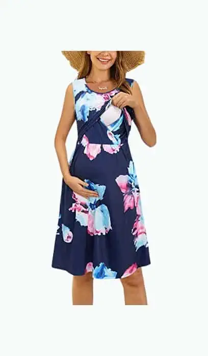 Product Image of the Ouges Comfy Nursing Dress