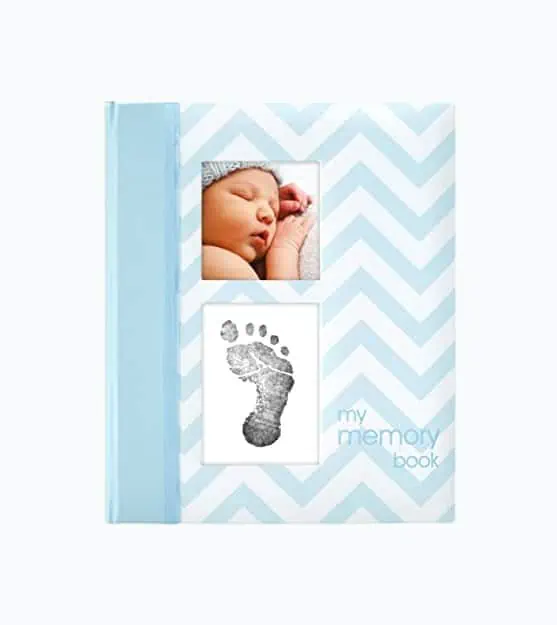 Product Image of the Chevron Baby Memory Book