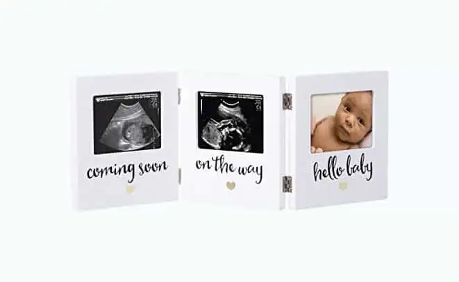 Product Image of the Pearhead Triple Sonogram Keepsake Frame