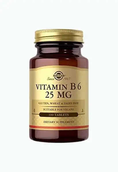 Product Image of the Solgar: 25mg Vitamin B6 Tablets