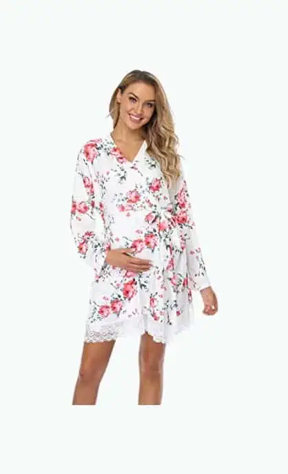 Product Image of the Women's Maternity Nursing Robe